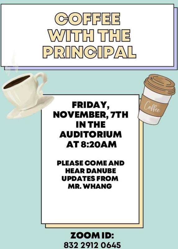 Coffee With The Principal 11-7-25 at 8:20 AM