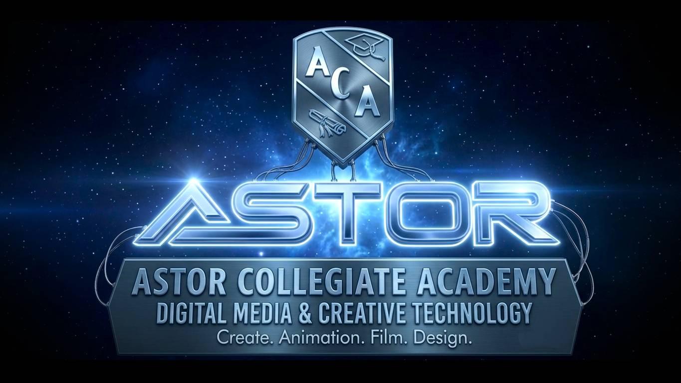 Astor video logo