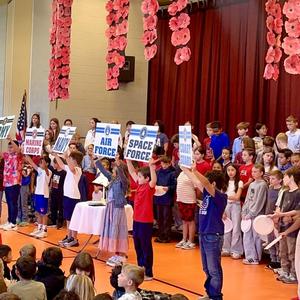 Garden Ridge Elementary Veterans Day 2025