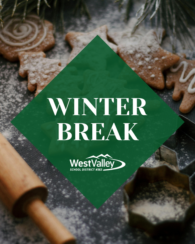 Winter Break: December 22 - January 2