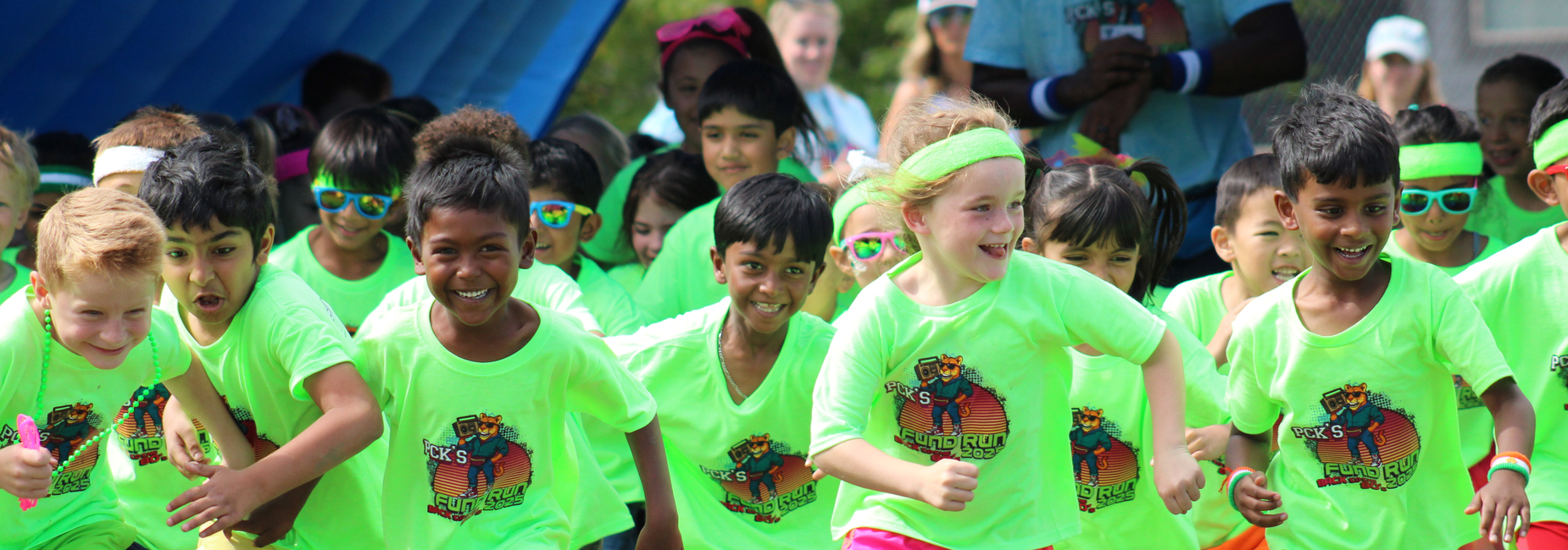 PCK students during 2025 Fund Run