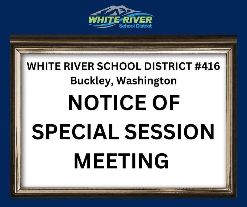 Notice of Board Special Session Meeting