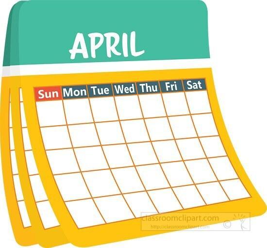April Calendar