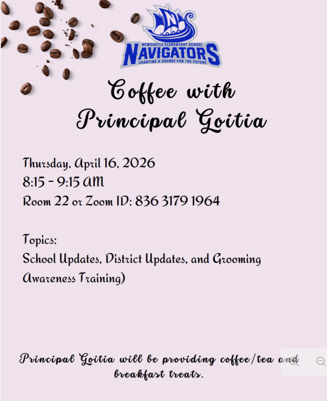coffee with the principal