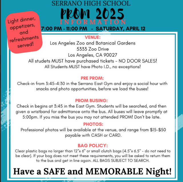 Prom 2025 Information Featured Photo