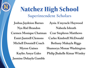 Superintendent Scholars