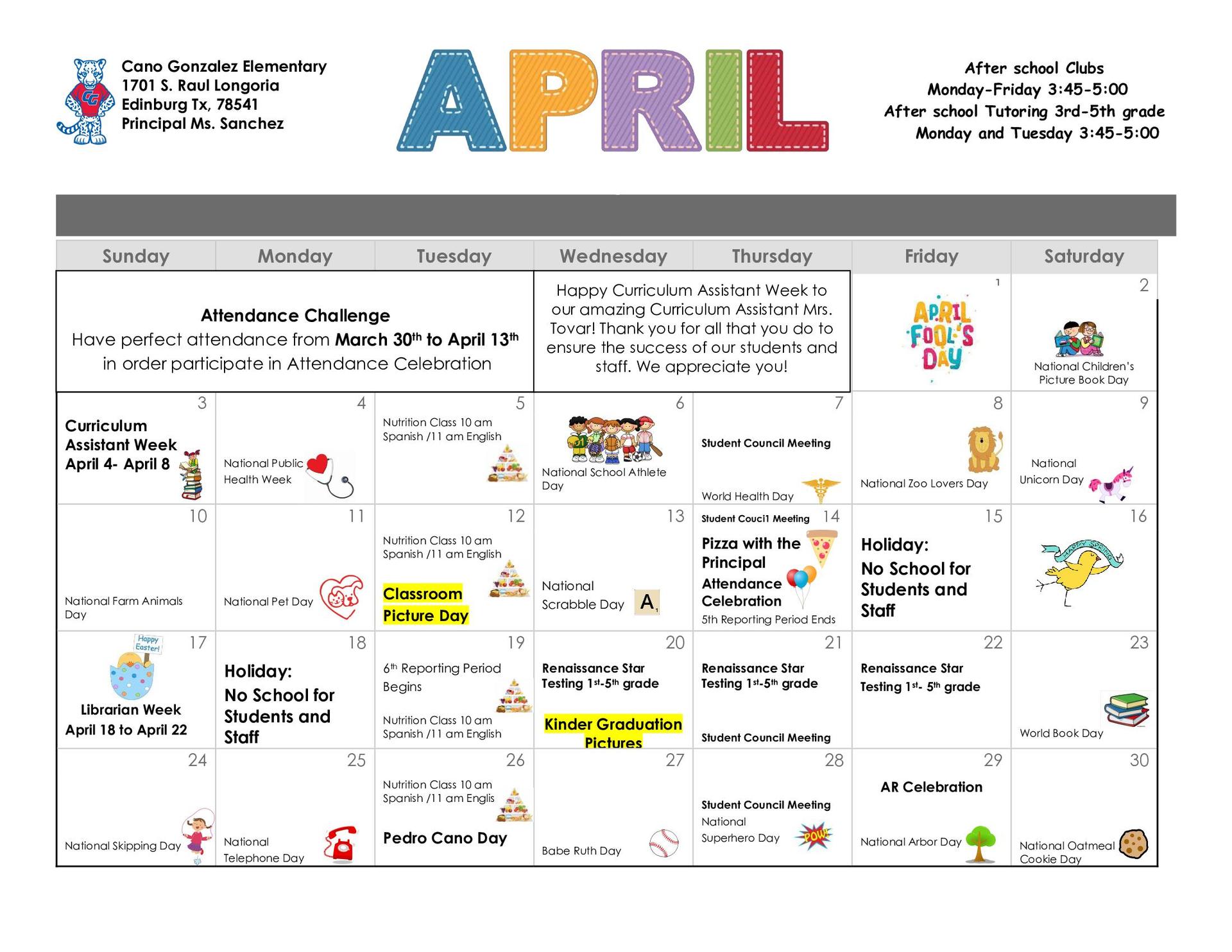 April