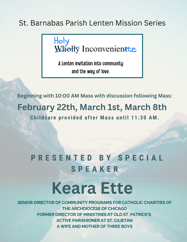 Lenten Mission Series Featured Photo