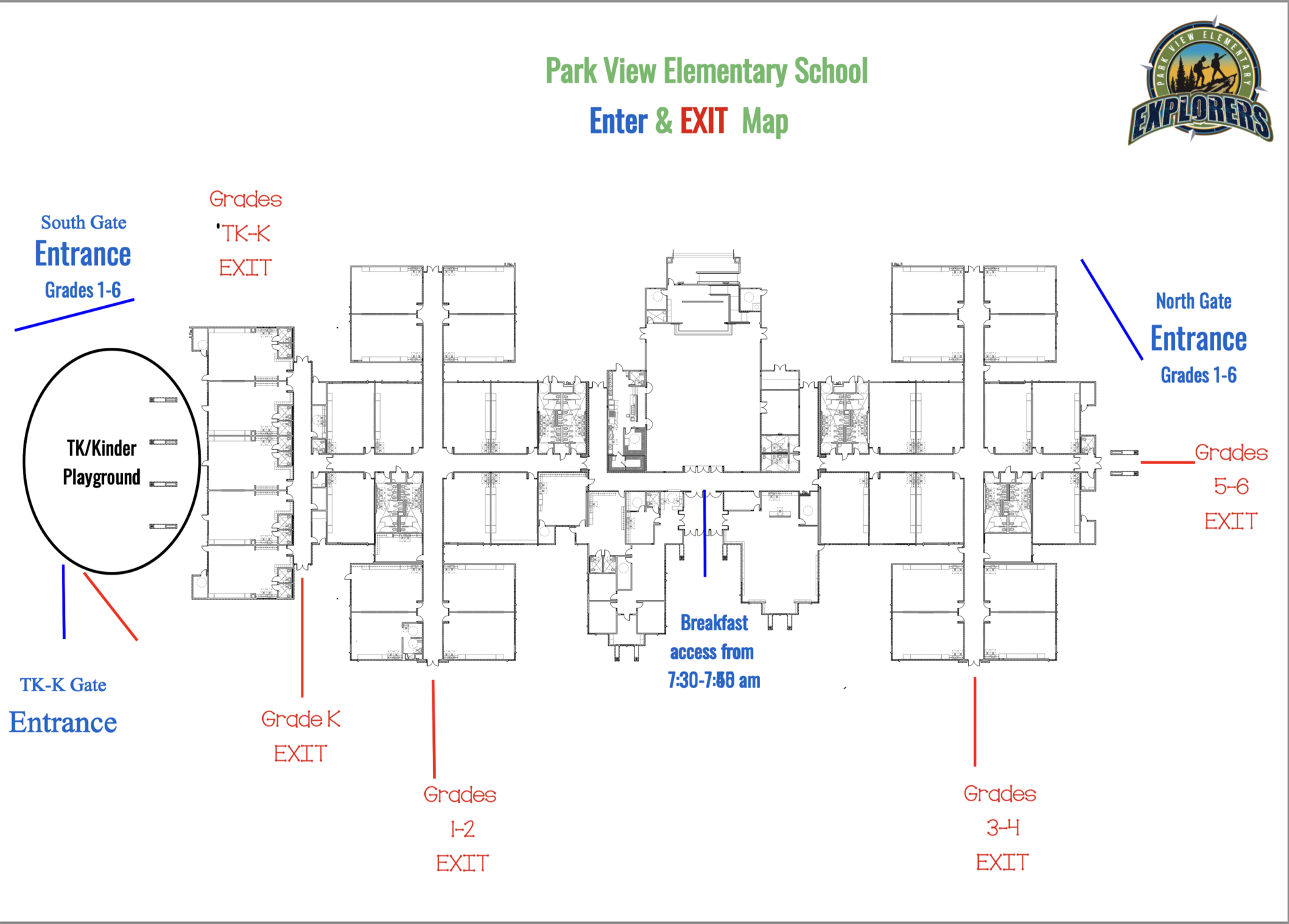 Arrival Dismissal Map