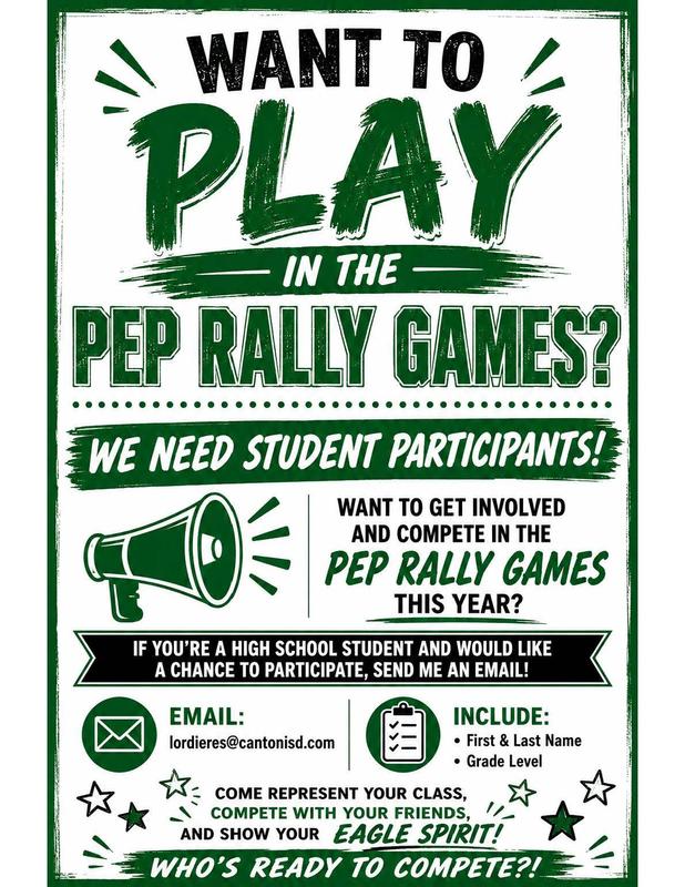 Pep Rally Games