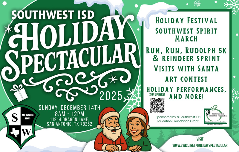 Holiday Spectacular 12/14 8-12 pm