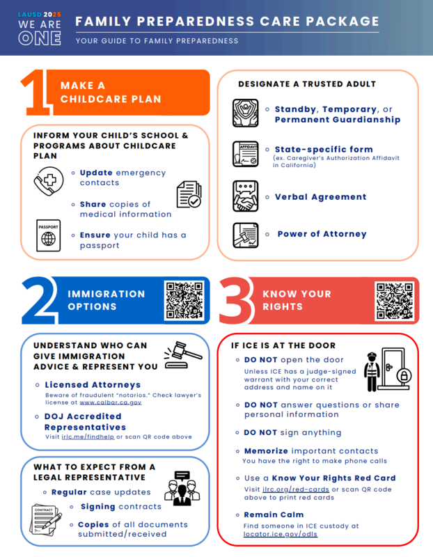 We Are One Family Preparedness Care Package 2025 image