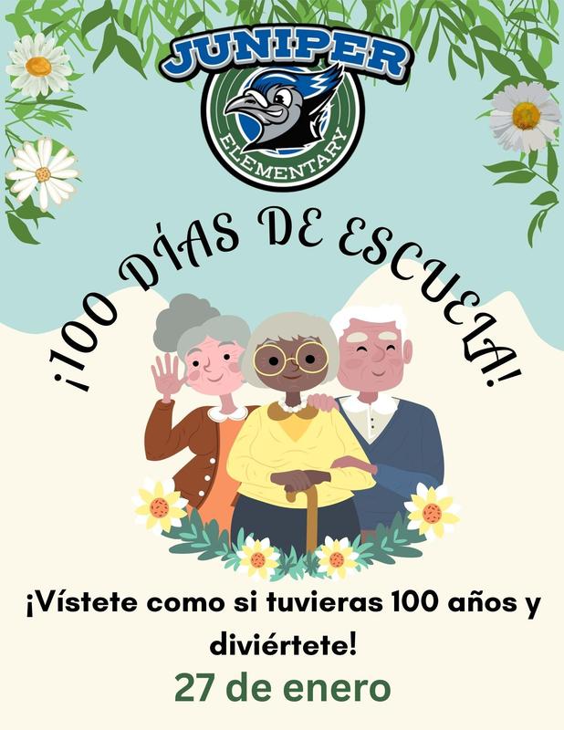 100th day of school flyer