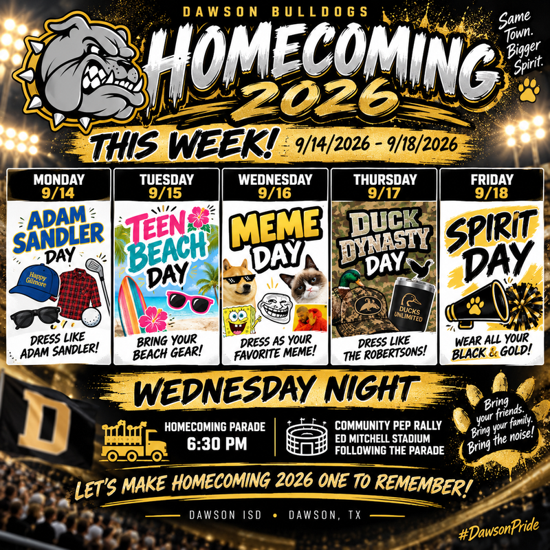 Homecoming Week Featured Photo