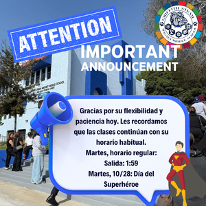 spanish announcement