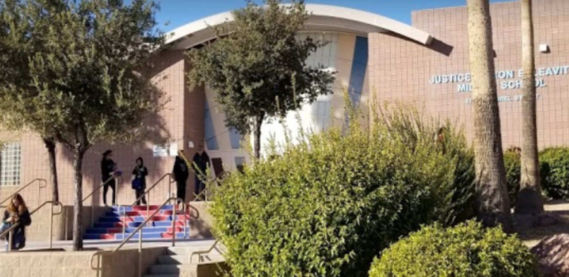 front of school