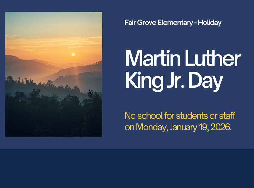 School holiday 1/19/26