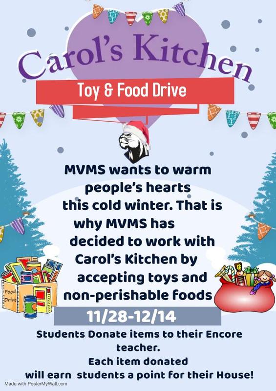 Carol's Kitchen Toy and Food Drive Featured Photo