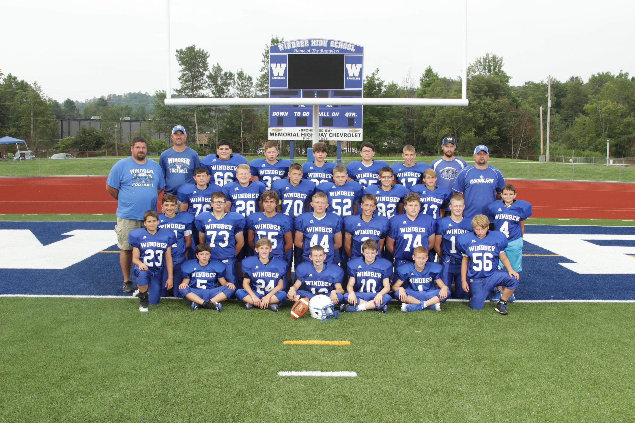 Football Junior High Athletics Windber Area School District