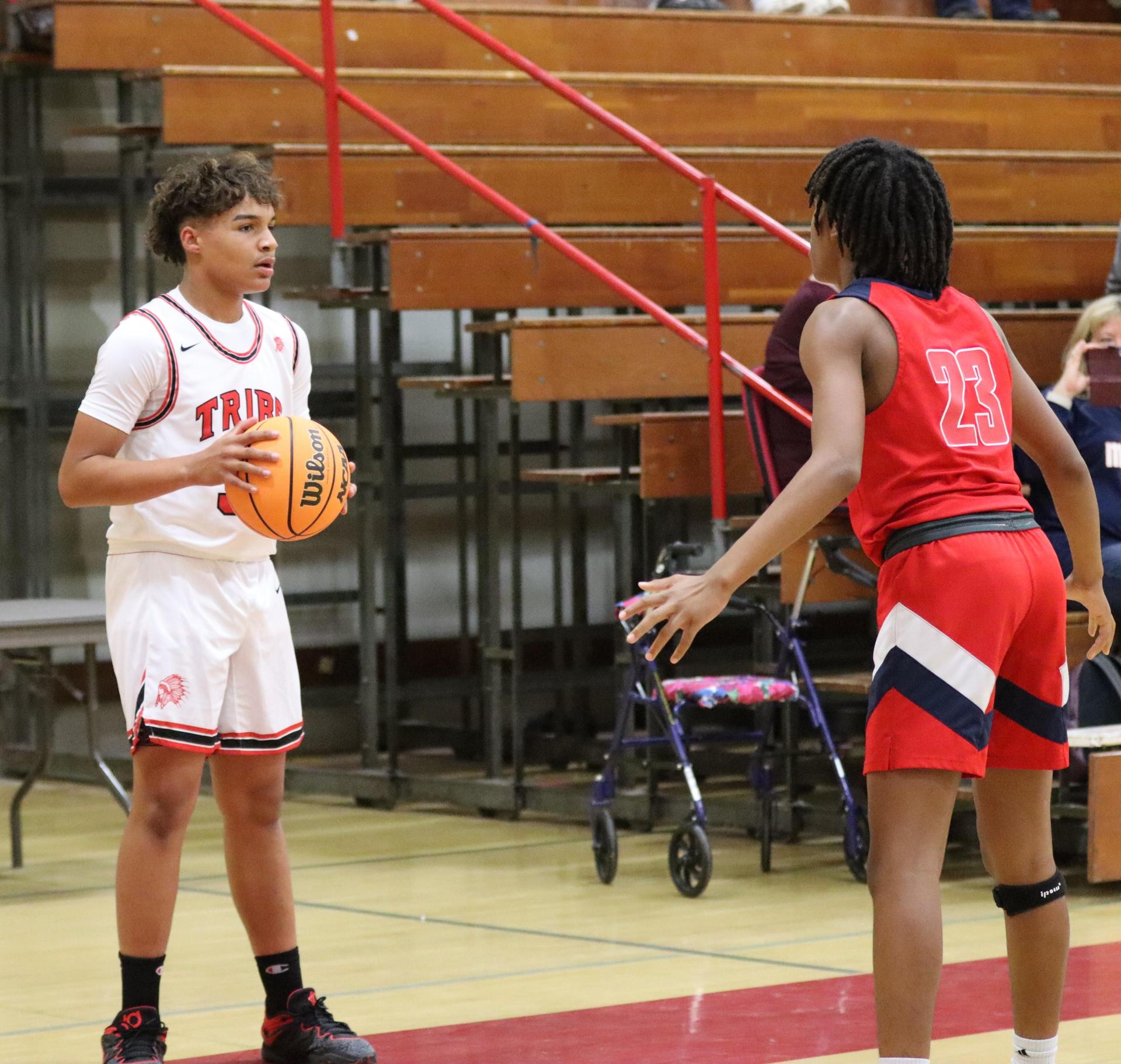 Junior Varisty boys playing against san joaquin memorial