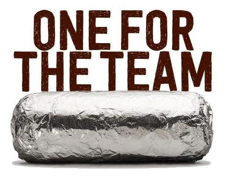 One for the team burrito