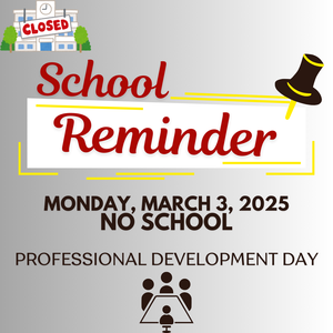 No School - PD Day