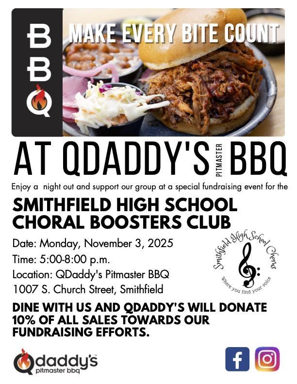 Eat at QDaddy's Nov. 3