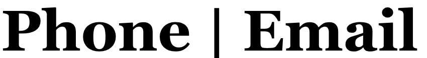 Phone and email button