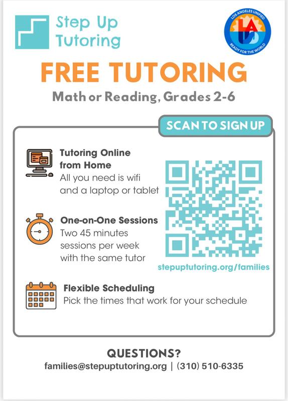 Tutoring flyer