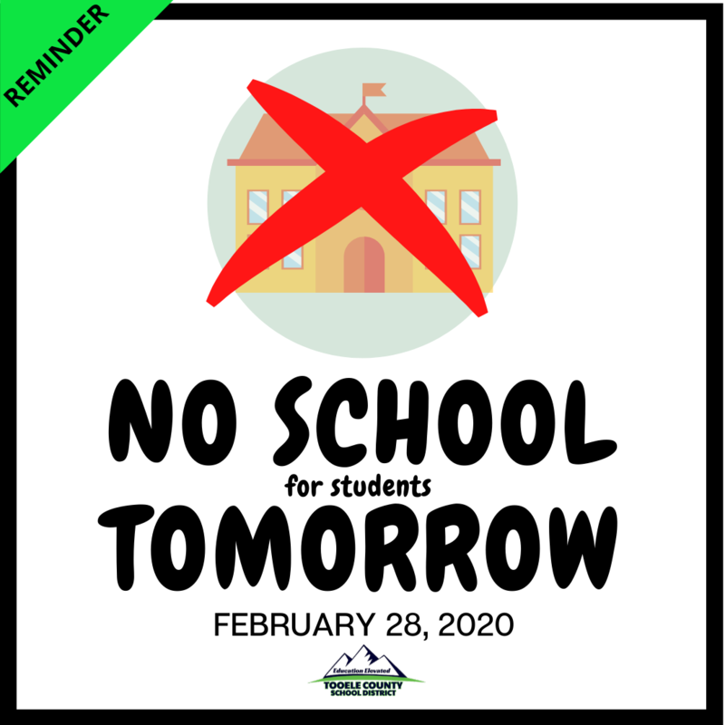 No School Feb. 28, 2020 Thumbnail Image