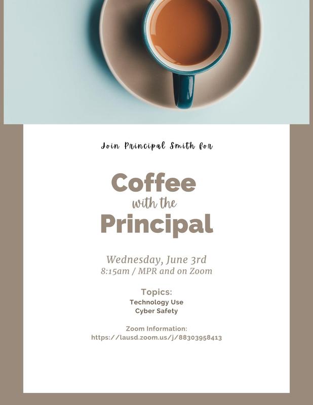 Coffee with the Principal