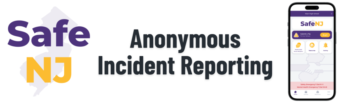 SafeNJ Anonymous Reporting