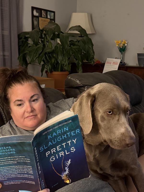 Mrs. Hiecke and her pup!
