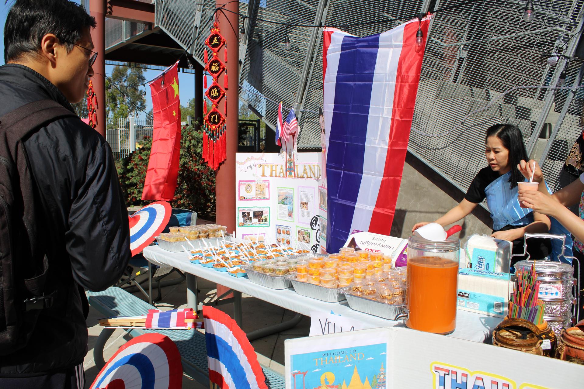 Students at the EVSC Student Council Multicultural Event