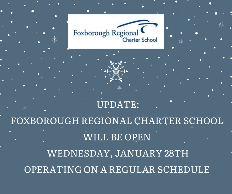 FRCS Open Wednesday, January 28th | Operating on a Regular Schedule Featured Photo