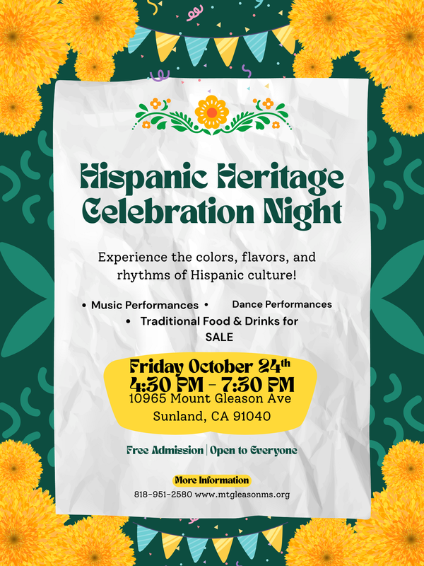Hispanic Heritage Celebration Night