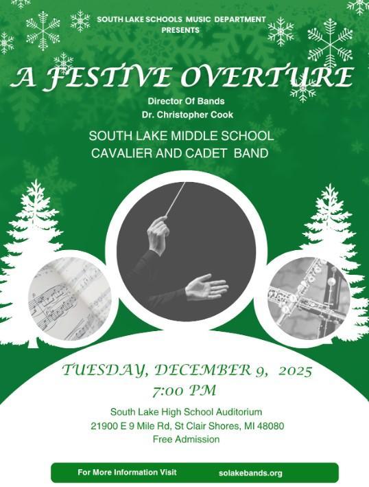 A Festive Overture (South Lake Middle School Bands)