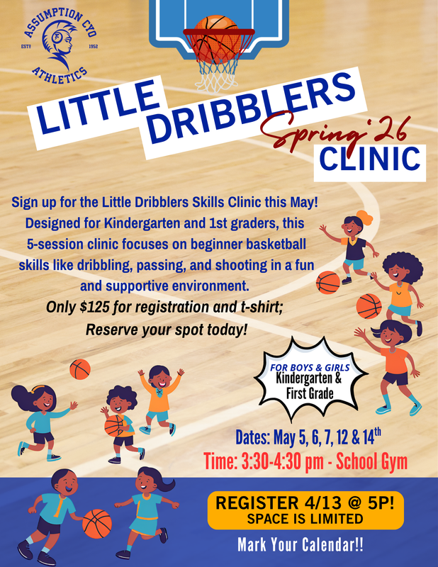 Little Dribblers Skills Clinic returning this May!