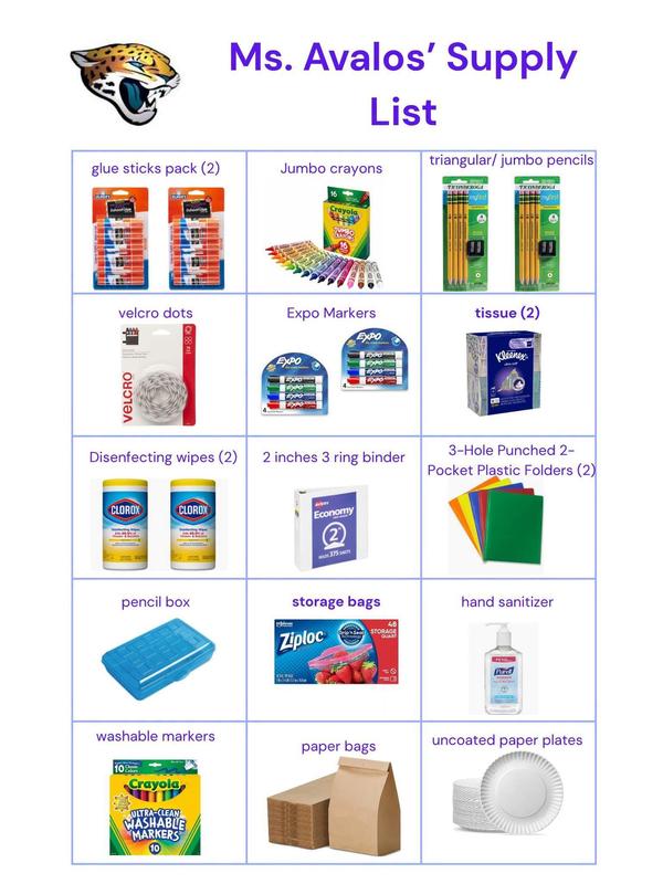 supply items