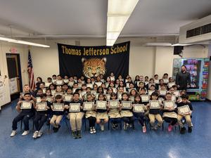 Jefferson School Honor Roll Students