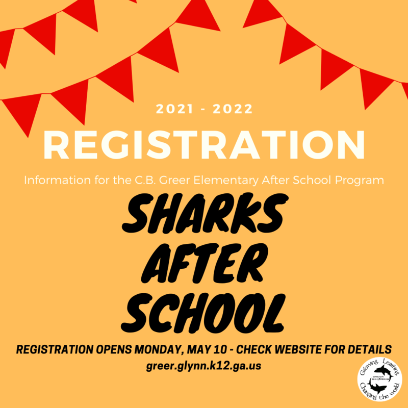 Sharks After School Registration Information