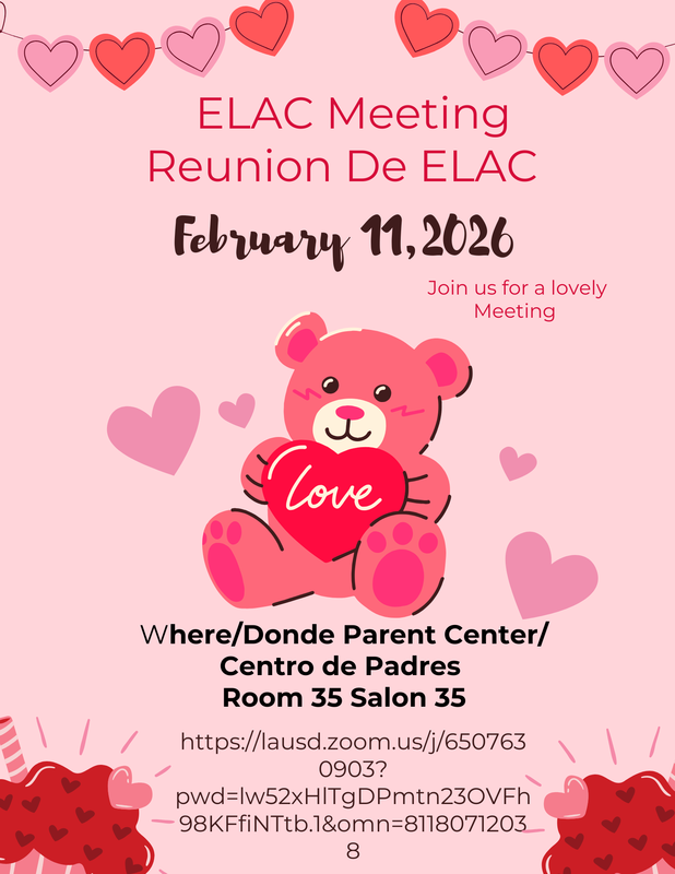 ELAC Meeting