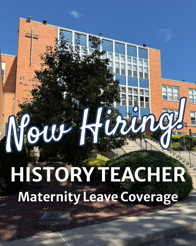 Now Hiring: History Teacher 2nd Semester Mat Leave Coverage Featured Photo