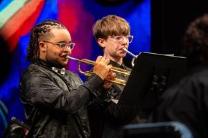 Members of the jazz band