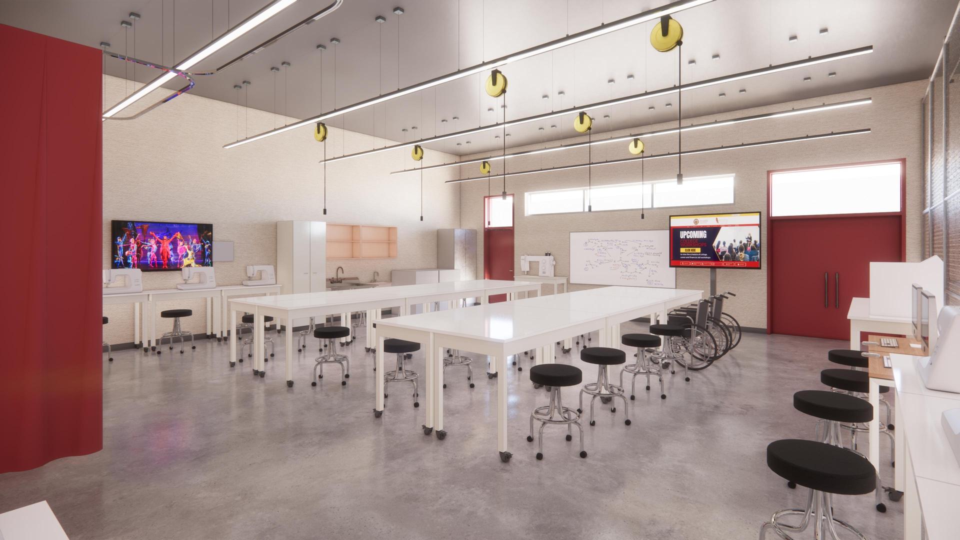 Arcadia High School PAC Annex Costume Shop