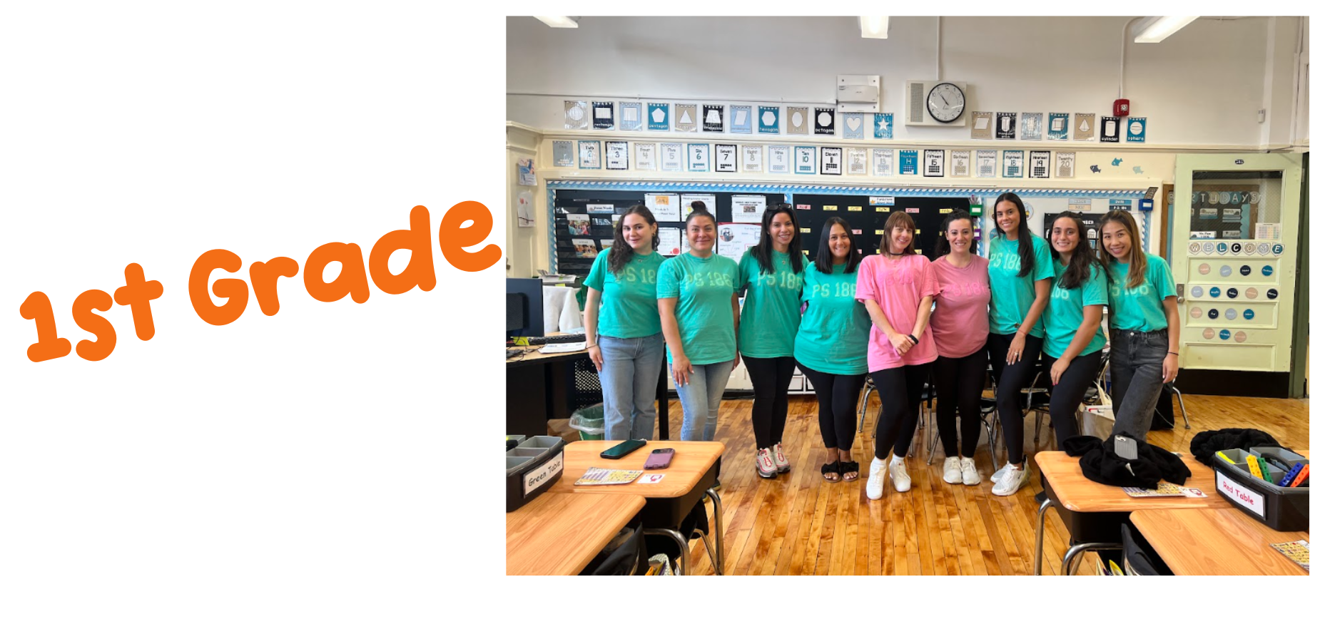 1st grade team