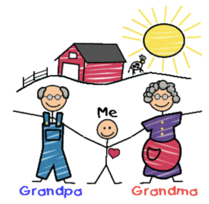 Grandpa, Grandma and Me