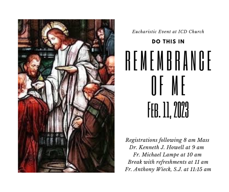 Do This in Remembrance of Me... Featured Photo