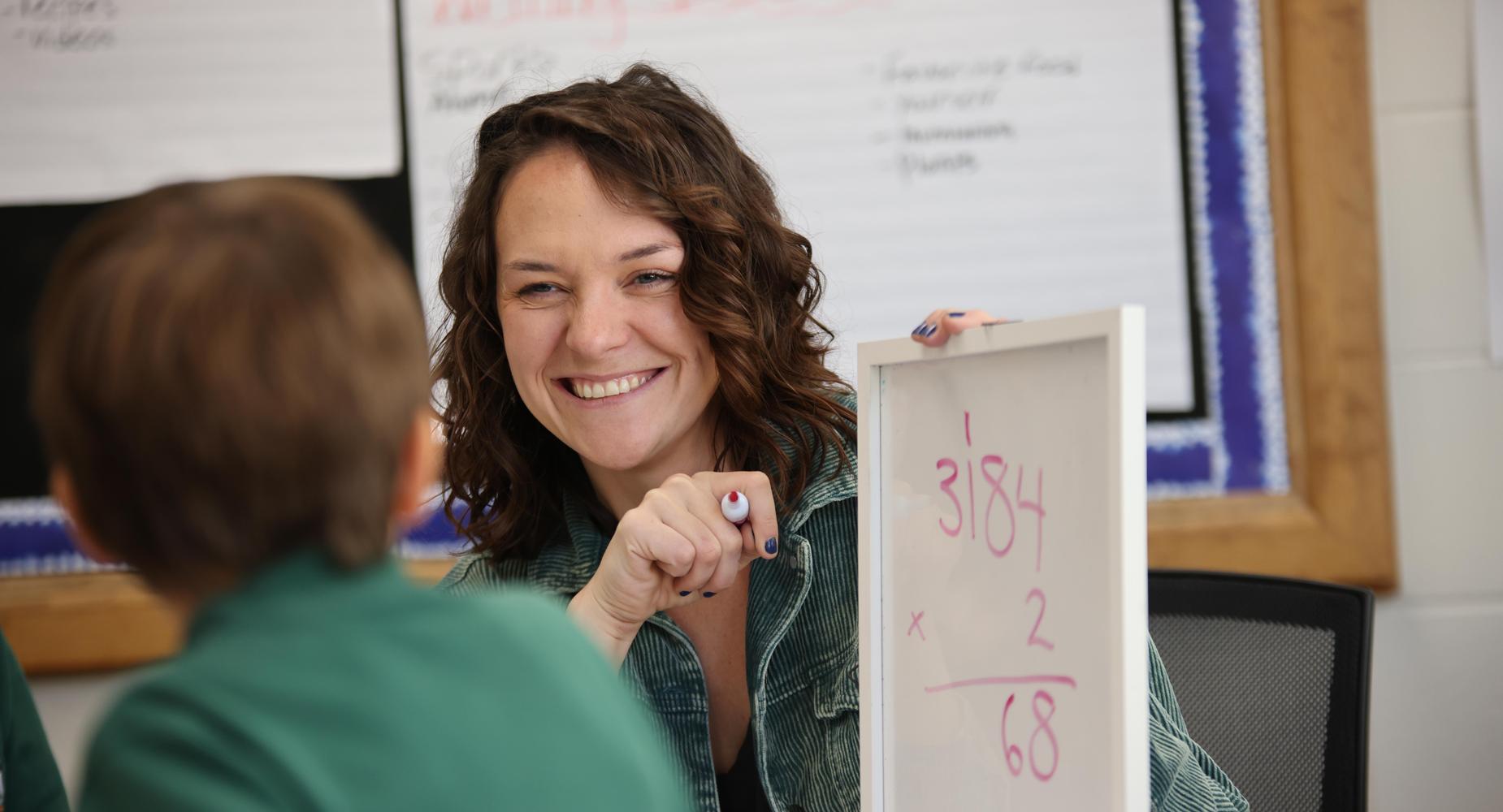 Our teachers are dedicated to small group instruction.