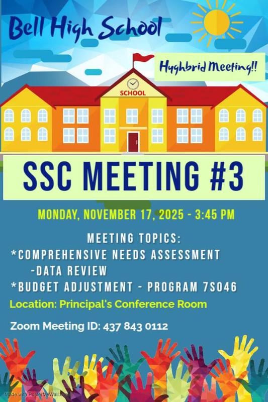 School Site Council Meeting (11.17.2025)